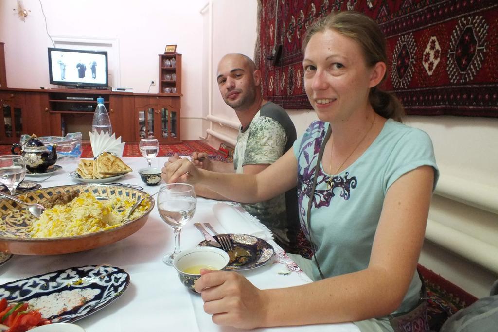 Hotel Qosha Darvoza à Khiva Extérieur photo